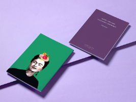 מחברת כריכת סיכות - פרידה קאלו