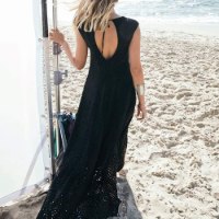 שמלת דנה - תחרה גיאומטרית