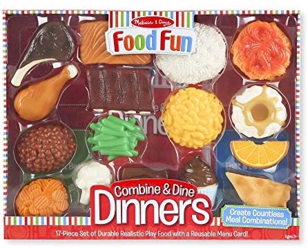 סט אוכל כיפי מליסה ודאג