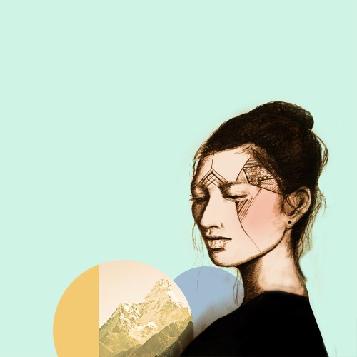 סאקי -הדפס ציור