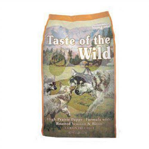taste of the wild לכלב גור בישון וצבי 2 ק"ג