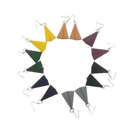 עגילי איימי-מגוון צבעים