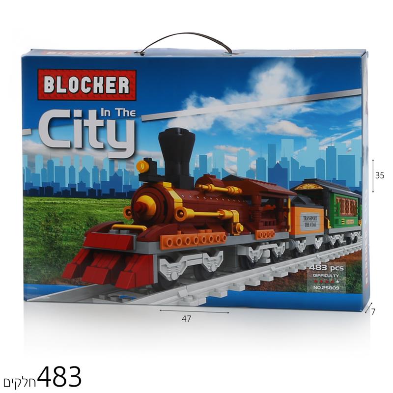 בלוקר רכבת ענתיקה 483 חל