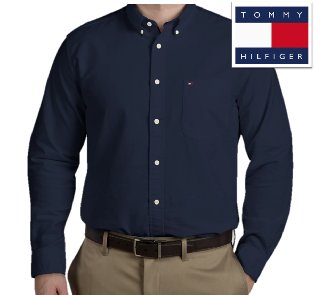 tablero Psicologicamente prometedor Tommy Hilfiger England Solid Oxford Shirt - ALL PRODUCTS