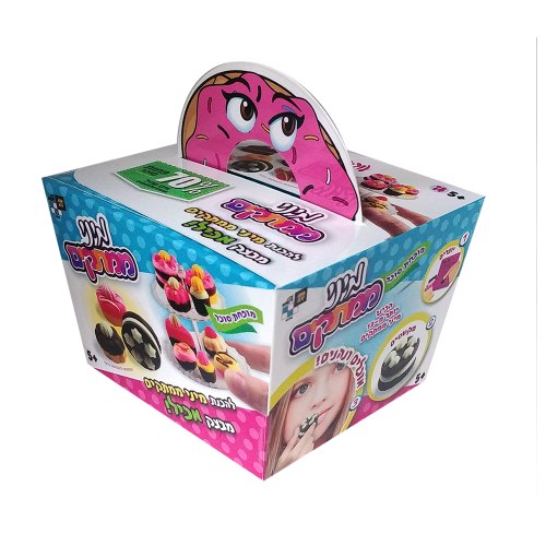מיני ממתקים מבצק סוכר דגם בית המאפה שלי - יוצרים משחקים ואוכלים