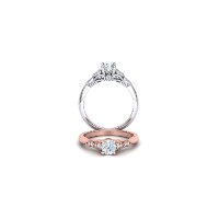 טבעת אירוסין בסגנון וינטג 0.55 קראט