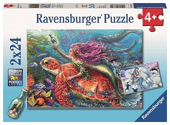פאזל 2*24 הרפתקאות בת הים