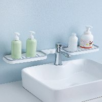 מדף קיר מתכוונן לתלייה מהירה