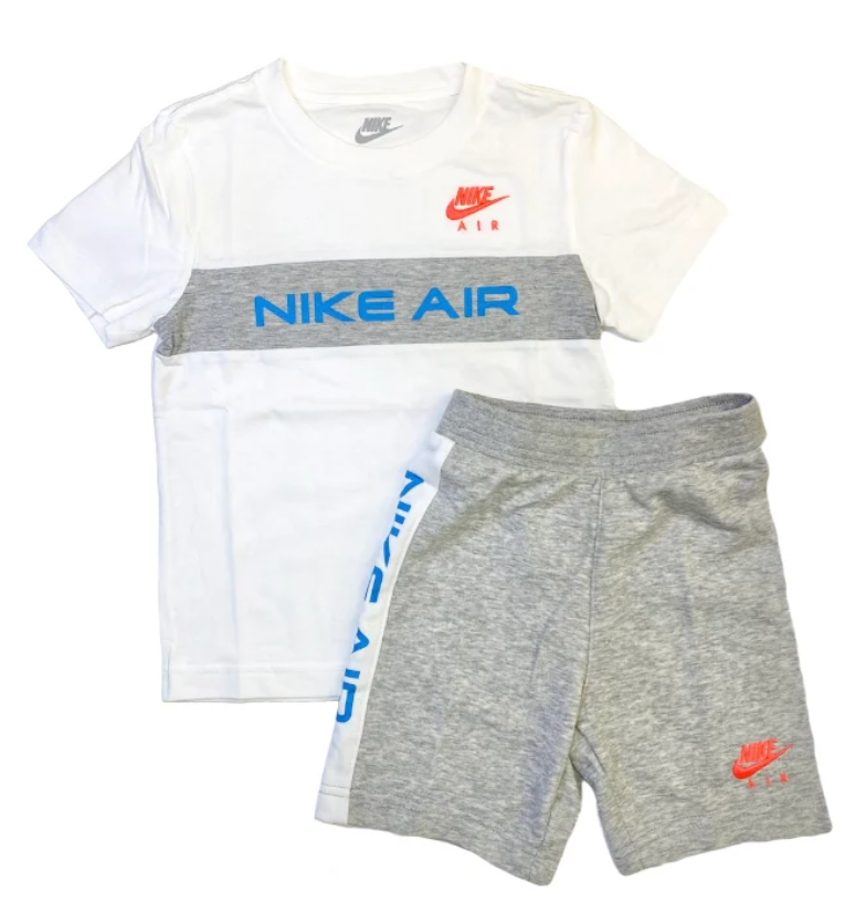 חליפת ספורט NIKE AIR אפור/לבן - 12 חודשים עד 7 שנים