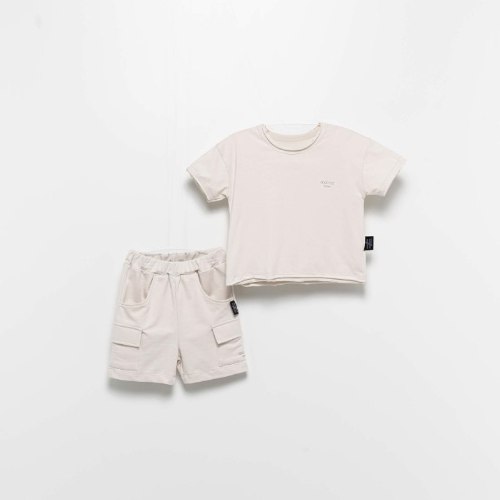 חליפת בייסיק קארגו MOINOI 6M-9Y אפור