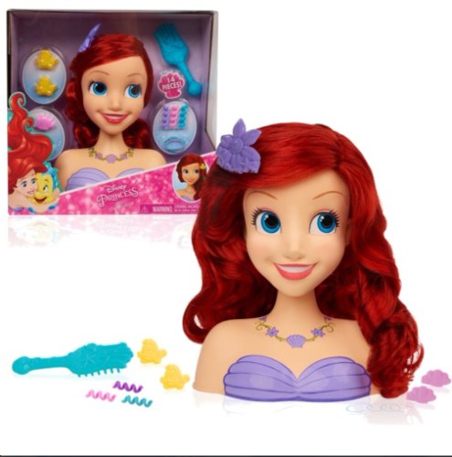 ראש בובה לעיצוב בת הים