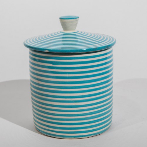 קוקי ג'אר טורקיז לבן פסים