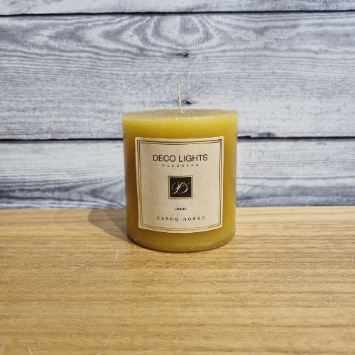 נר עגול 7/7 חרדל - בריח סדרו רוסו