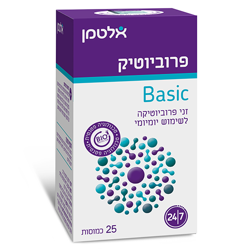 פרוביוטיק Basic, מכיל 25 כמוסות, אלטמן
