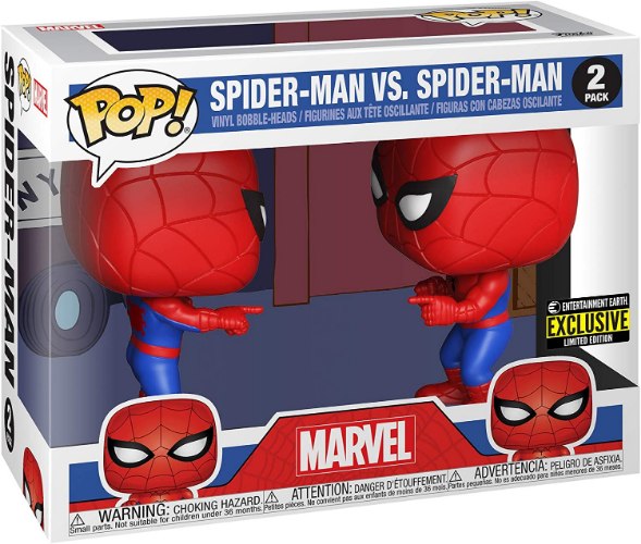 Spiderman Vs. Spiderman exclusive 2 pack