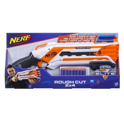 רובה נרף ראף קאט – NERF N-STRIKE ROUGH CUT 2X4