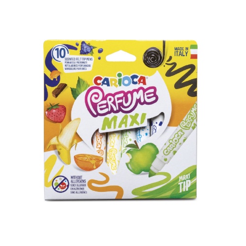 10 טושים ריחניים מקסי- Carioca