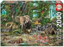פאזל 2000 חלקים- חיות