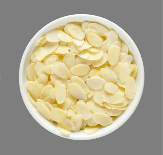 שקדים מולבנים פרוסים במשקל – 1 קילו