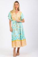 שמלת מידי גרייס ירוק