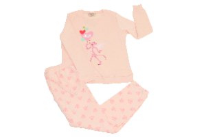 פיג'מת פוטר הפנתר הורוד נשים