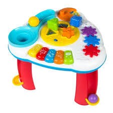 שולחן פעילות Winfun כדורים + השחלת צורות