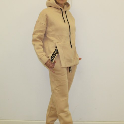 חליפת פוטר נשים הדפס צד ניוד