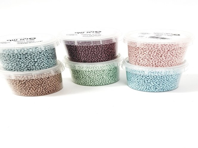 מזרה מטאלי אדום ארגמן 100 גר'