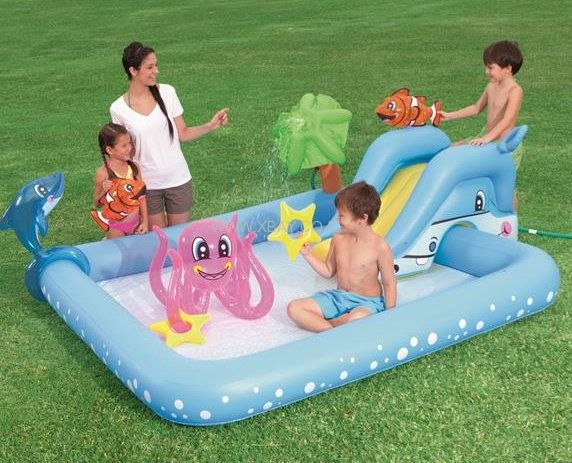 בריכת פעילות אקווריום עולם המים 53052 Bestway