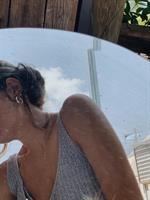 עגילי חישוק עבה כסף