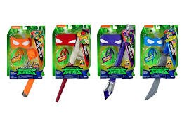 צבי הנינג'ה סט חרב ומסיכה