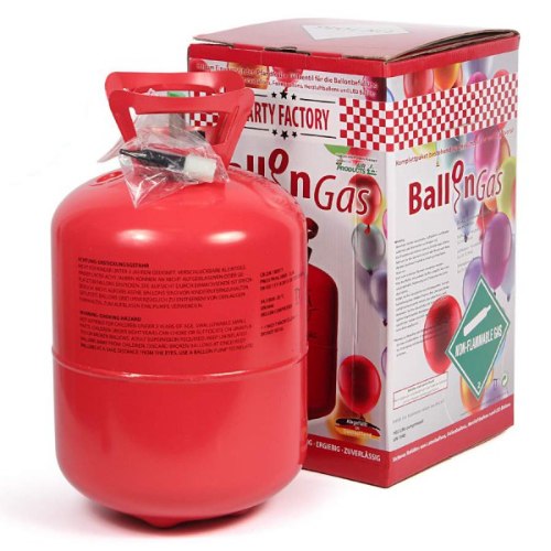 בלון חד פעמי גז לניפוח בלוני הליום