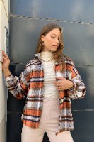 ג׳קט/ חולצת אינדיאנה משבצות