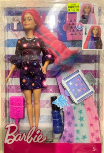 ברבי ספריי צבע לשיער