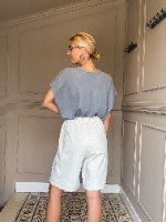 מכנסי CLASSIC קצרים - אבן