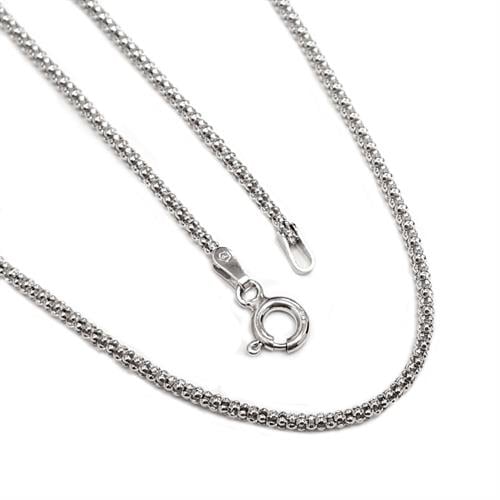 שרשרת מכסף אורך 60 ס"מ N1001 | תכשיטי כסף 925