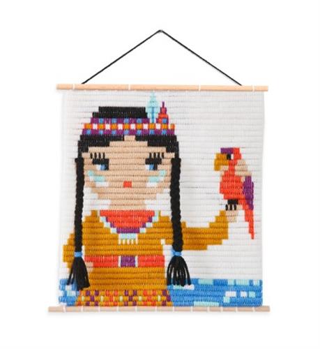 ערכת ריקמה - תמונת אינדיאנית