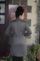 ג'קט ארוך עם כיסים