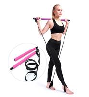 מוט אימון המשולב רצועות התנגדות