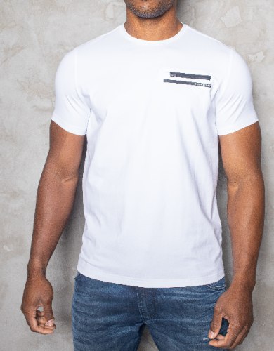 טי שרט SHARK SPORT    צבע לבן