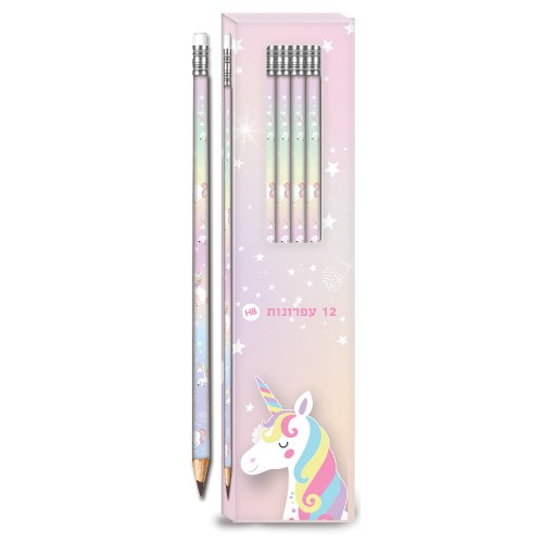 עפרונות (12) חד קרן