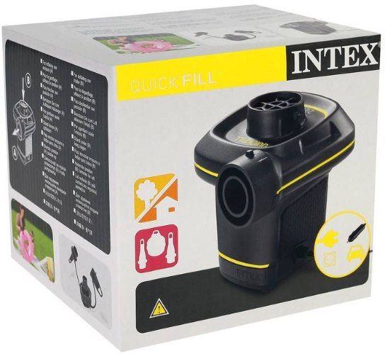 66634 INTEX ‏משאבה חשמלית לרכב ולבית