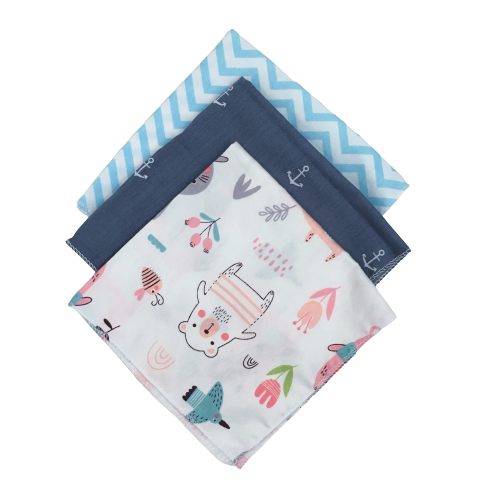 שלישיית מפיות אוכל חיות היער, עוגנים, חצים