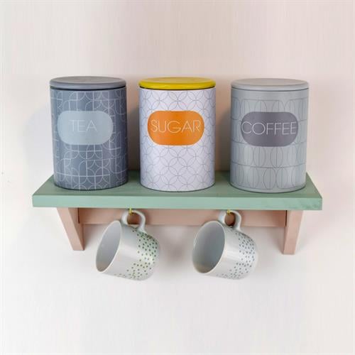 מדף תה/קפה/סוכר יוניקורן