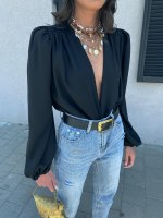 בגד גוף טיפני שחור