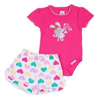 חליפת בגד גוף ארנבונים