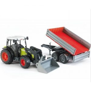 טרקטורון  קלאס 267F+עגלה bruder