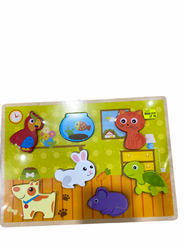 פאזל עץ חיות