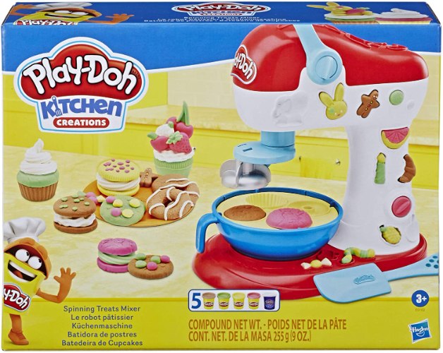 Play-doh kitchen מארז אפייה מיקסר ובצק