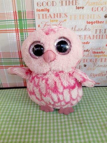 בובת ינשוף עיניים גדולות